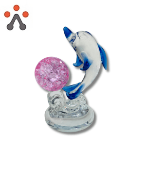 Delfín de cristal